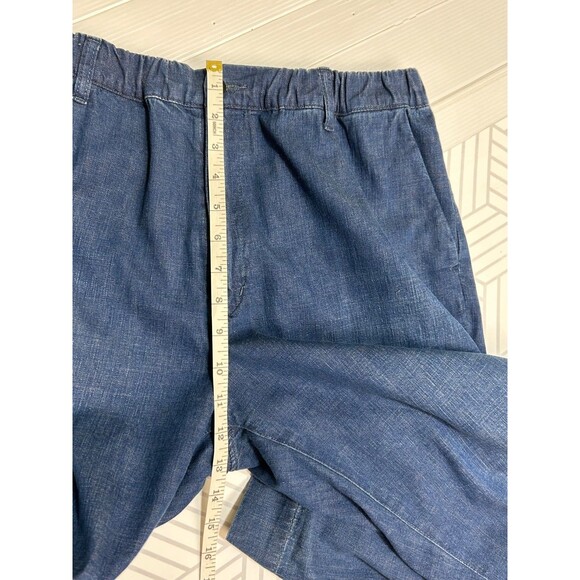 Arts & Science Japan Relax Easy Denim Pants Men's 30"-32" Size 2 Drawstring j - Picture 8 of 10